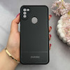 قاب گوشی Galaxy A11 - M11 سامسونگ کربن Puloka سیلیکونی ژله ای محافظ لنز دار مشکی کد 125341