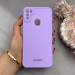 قاب گوشی Galaxy A11 - M11 سامسونگ کربن Puloka سیلیکونی ژله ای محافظ لنز دار یاسی کد 125343
