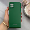 قاب گوشی Galaxy A12 - M12 سامسونگ کربن Puloka سیلیکونی ژله ای محافظ لنز دار سبز کد 125345