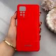 قاب گوشی Redmi Note 11 Pro 4G Global - Redmi Note 11 Pro 5G Global - Redmi Note 11E Pro - Redmi Note 12 Pro 4G شیائومی کربن Puloka سیلیکونی ژله ای محافظ لنز دار قرمز کد 125380
