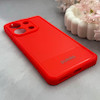 قاب گوشی Redmi Note 13 4G شیائومی کربن Puloka سیلیکونی ژله ای محافظ لنز دار قرمز کد 125396