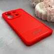 قاب گوشی Redmi Note 13 4G شیائومی کربن Puloka سیلیکونی ژله ای محافظ لنز دار قرمز کد 125396