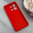 قاب گوشی Redmi Note 13 4G شیائومی کربن Puloka سیلیکونی ژله ای محافظ لنز دار قرمز کد 125396