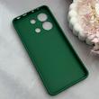 قاب گوشی Redmi Note 13 4G شیائومی کربن Puloka سیلیکونی ژله ای محافظ لنز دار سبز کد 125397