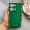 قاب گوشی Redmi Note 13 Pro 4G - Poco M6 Pro 4G شیائومی کربن Puloka سیلیکونی ژله ای محافظ لنز دار سبز کد 125400
