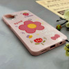 قاب گوشی Galaxy A07 سامسونگ اکلیلی شاین Flower سخت بنددار کنفی گل صورتی کد 125409