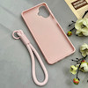 قاب گوشی Galaxy A07 سامسونگ اکلیلی شاین Flower سخت بنددار کنفی گل صورتی کد 125409
