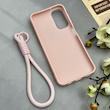 قاب گوشی Galaxy A14 سامسونگ اکلیلی شاین Flower سخت بنددار کنفی گل صورتی کد 125412