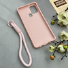 قاب گوشی Galaxy A21S سامسونگ اکلیلی شاین Flower سخت بنددار کنفی گل صورتی کد 125420