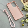 قاب گوشی Galaxy A33 سامسونگ اکلیلی شاین Flower سخت بنددار کنفی گل صورتی کد 125425