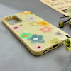 قاب گوشی Galaxy A36 سامسونگ اکلیلی شاین Flower سخت بنددار کنفی گل زرد کد 125427