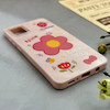 قاب گوشی Galaxy A51 سامسونگ اکلیلی شاین Flower سخت بنددار کنفی گل صورتی کد 125430