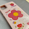 قاب گوشی Galaxy A51 سامسونگ اکلیلی شاین Flower سخت بنددار کنفی گل صورتی کد 125430