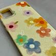 قاب گوشی Galaxy A51 سامسونگ اکلیلی شاین Flower سخت بنددار کنفی گل زرد کد 125431