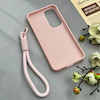 قاب گوشی Galaxy A55 سامسونگ اکلیلی شاین Flower سخت بنددار کنفی گل صورتی کد 125437