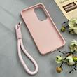 قاب گوشی Galaxy A55 سامسونگ اکلیلی شاین Flower سخت بنددار کنفی گل صورتی کد 125437