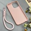 قاب گوشی iPhone 13 Pro Max آیفون اکلیلی شاین Flower سخت بنددار کنفی گل صورتی کد 125466
