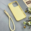 قاب گوشی iPhone 16 Pro Max آیفون اکلیلی شاین Flower سخت بنددار کنفی گل زرد کد 125472