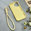 قاب گوشی iPhone 17 آیفون اکلیلی شاین Flower سخت بنددار کنفی گل زرد کد 125476