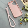 قاب گوشی iPhone 17 آیفون اکلیلی شاین Flower سخت بنددار کنفی گل صورتی کد 125477