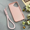 قاب گوشی iPhone 16 آیفون اکلیلی شاین Flower سخت بنددار کنفی گل صورتی کد 125478
