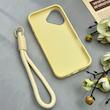 قاب گوشی iPhone 16 آیفون اکلیلی شاین Flower سخت بنددار کنفی گل زرد کد 125479
