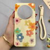 قاب گوشی Redmi 14C - Poco C75 - Redmi A4 شیائومی اکلیلی شاین Flower سخت بنددار کنفی گل زرد کد 125487