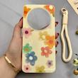 قاب گوشی Redmi 14C - Poco C75 - Redmi A4 شیائومی اکلیلی شاین Flower سخت بنددار کنفی گل زرد کد 125487
