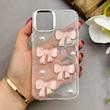 قاب گوشی iPhone 11 Pro آیفون لاکچری رزینی شاین لنز کرومی برجسته پاپیون مرواریدی کیوت کد 125005