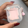 کاور AirPods 1 / AirPods 2 ایرپاد اپل لاکچری لبوبو شفاف بندآویز ستاره ای زنگوله ای کد 98193