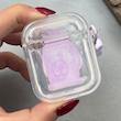 کاور AirPods 1 / AirPods 2 ایرپاد اپل لاکچری لبوبو شفاف بندآویز ستاره ای زنگوله ای کد 98198