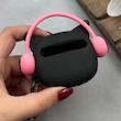 کاور AirPods 3 ایرپاد اپل سیلیکونی طرح دار برجسته کرومی کد 98209