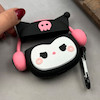 کاور AirPods 3 ایرپاد اپل سیلیکونی طرح دار برجسته کرومی کد 98209