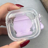 کاور AirPods 4 ایرپاد اپل لاکچری لبوبو شفاف بندآویز ستاره ای زنگوله ای کد 98213