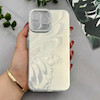قاب گوشی iPhone 13 Pro Max آیفون لیزری براش HARD IMD محافظ لنز نگین دار لاکچری برجسته طرح پروانه کد 125883