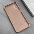 قاب گوشی Galaxy A07 سامسونگ سیلیکونی اورجینال پاک کنی درجه یک زیربسته صورتی چرک کد 125525