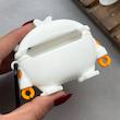 کاور AirPods Pro 2 ایرپاد پرو 2 اپل سیلیکونی طرح دار برجسته اردک کیوت کد 98262