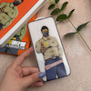 گلس گوشی iPhone 15 Pro Max آیفون شیشه ای WELEMENT اچ دی HD MESH FILM اورجینال مشکی کد 98305