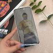 گلس گوشی iPhone 15 Pro Max آیفون شیشه ای WELEMENT اچ دی HD MESH FILM حریم شخصی Privacy اورجینال مشکی کد 98308