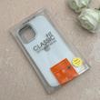 قاب گوشی iPhone 12 Pro Max آیفون مدل PVD اورجینال کرومی ضد خش پشت گلس شیشه ای Classic Fit سفید کد 98322