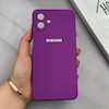 قاب گوشی Galaxy A07 سامسونگ سیلیکونی اورجینال پاک کنی درجه یک زیربسته بنفش کد 125530