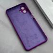 قاب گوشی Galaxy A07 سامسونگ سیلیکونی اورجینال پاک کنی درجه یک زیربسته بنفش کد 125530