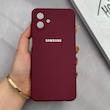 قاب گوشی Galaxy A07 سامسونگ سیلیکونی اورجینال پاک کنی درجه یک زیربسته زرشکی کد 125531
