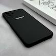قاب گوشی Galaxy A07 سامسونگ سیلیکونی اورجینال پاک کنی درجه یک زیربسته مشکی کد 125532