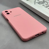 قاب گوشی Galaxy A07 سامسونگ سیلیکونی اورجینال پاک کنی درجه یک زیربسته صورتی کد 125533