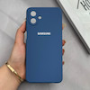 قاب گوشی Galaxy A07 سامسونگ سیلیکونی اورجینال پاک کنی درجه یک زیربسته سرمه ای کد 125534