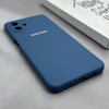 قاب گوشی Galaxy A07 سامسونگ سیلیکونی اورجینال پاک کنی درجه یک زیربسته سرمه ای کد 125534