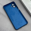 قاب گوشی Galaxy A07 سامسونگ سیلیکونی اورجینال پاک کنی درجه یک زیربسته سرمه ای کد 125534