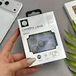 محافظ لنز آلومینیومی iPhone 17 Pro آیفون اورجینال Camera Lens با پوشش کامل دوربین رنگ سرمه ای کد 98357