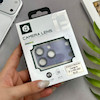 تبدیل محافظ لنز آلومینیومی iPhone 14 Pro Max - 15 Pro Max - 16 Pro Max به iPhone 17 Pro Max آیفون اورجینال Camera Lens با پوشش کامل دوربین رنگ سرمه ای کد 98363
